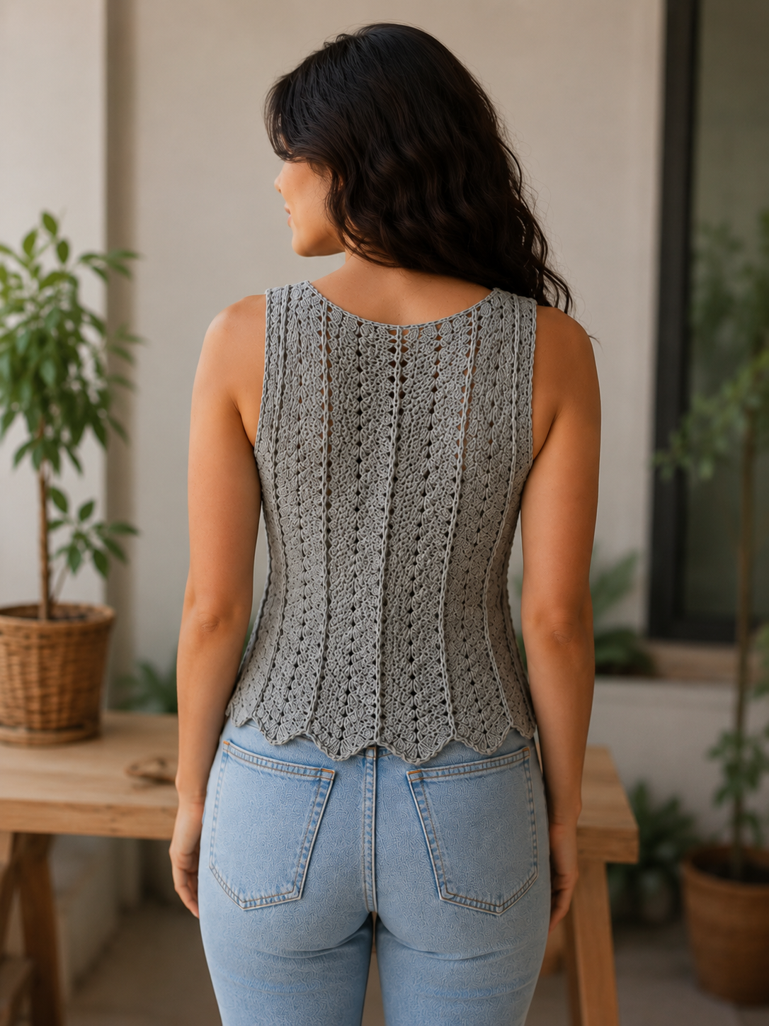 Crochet dress