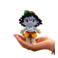 Handmade Crochet Krishna Ji Doll